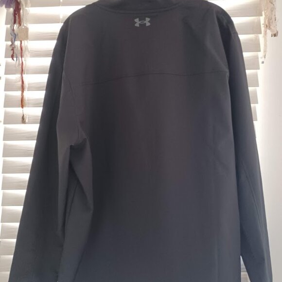 Under Armour Storm Golf Quarter Zip Pullover Men’s XL Black Water Resistant - Picture 8 of 8